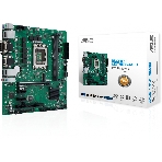 Материнская плата ASUS Pro H610M-C-CSM, LGA 1700, Intel H610, 2xDDR5, 4xSATA, 1xM.2, 1xPCIe 5.0 x16, 2xPCIe x1, 1xPCI, 1xHDMI, 1xDP, 1xDVI-D, 1xVGA, 1x 1Gb LAN, 2xUSB-A 3.2 Gen 2, 2xUSB-A 2.0, 3x3.5 мм, 7.1, mATX, фото 1