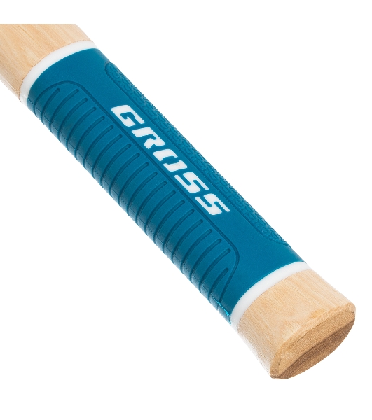 Молоток-гвоздодер Gross AMERICAN HICKORY 10414 200 г, угол 45 магнит обрезиненная рукоятка