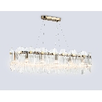 Светильник Ambrella light LH31255/12 BS/CL латунь/прозрачный E14*12 max 40W 1000*340*270, фото9