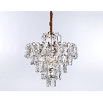 Светильник Ambrella light TR5233/12 SGD/CL/FR золото/прозрачный/белый матовый E27*12 max 40W D600*610, фото3