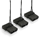Компьютерный корпус Miditower ExeGate EVO-8243 (ATX, без БП, 2хUSB+1хUSB 3.0, черный, 3 вент. с RGb подсветкой, боковая панель - закаленное стекло), фото18