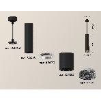 Светильник Ambrella Light XP7422002 SBK/BK черный песок/тонированный MR16 GU5.3 (A2302, C6356, A2030, C7422, N7192), фото 1