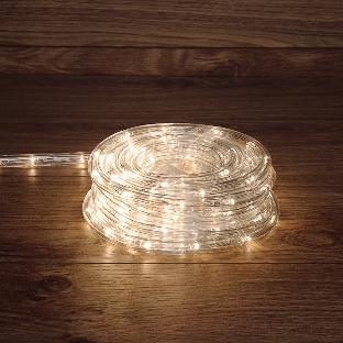 Дюралайт Neon-night LED фиксинг (2W), 24 LED/м, теплый белый, 10 м