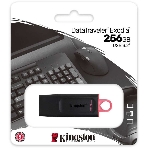 Флешка USB Kingston DataTraveler Exodia (DTX/256GB), 256Gb, USB 3.2 Gen 1, R/W 200/60, черный/розовый, фото5