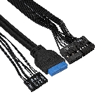 Компьютерный корпус Miditower ExeGate XP-340U-XP500 (ATX, XP500 с вент. 12см, 1хUSB/2хUSB 3.0, аудио), фото4