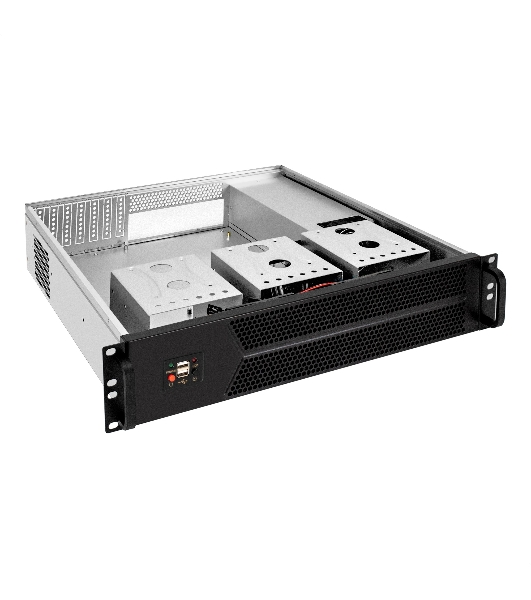 Серверный корпус ExeGate Pro 2U450-06 (RM 19', высота 2U, глубина 450, БП 2U-700ADS, 2*USB)