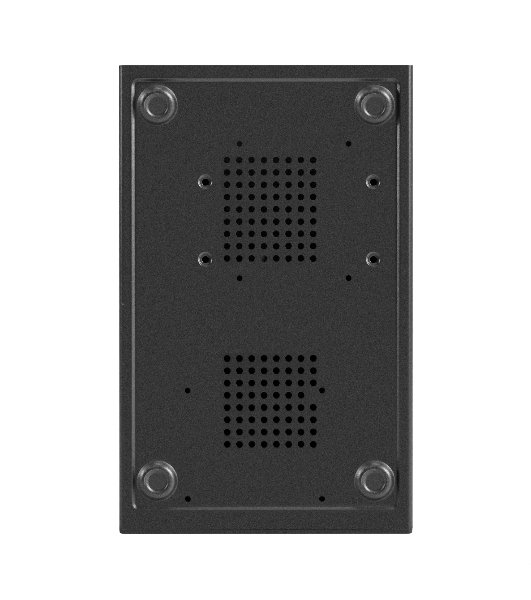 Компьютерный корпус Minitower ExeGate BAA-308M-AAA450 (mATX, БП AAA450 с вент. 8см, 2*USB, HD Audio, черный)