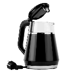 Чайник Centek CT-0019, 1100 Вт, стекло, черный и серебристый, фото21