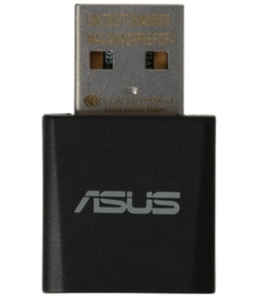 Адаптер беспроводной связи (Bluetooth) ASUS USB-BE92 NANO WiFi 7 6GHz/5GHz/2.4GHz 