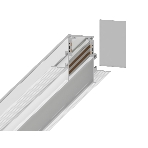 GL3607 WH белый заглушка для встраиваемого магнитного шинопровода Magnetic 48V (2шт), фото 1