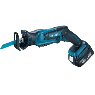 Пила саб аккумуляторная Makita DJR185RME18В 2х4А·чLi-ion 0-3000ход\м ход-13мм рез-50мм 1.5кг