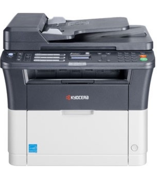 МФУ лазерное Kyocera Ecosys FS-1125MFP (1102M73RU0/1102M73RUV/1102M73RU2/1102M73NX2/1102M73DZ2), A4, ч/б, печ. до 25 стр/мин., скан. до 18 стр/мин. (ч/б) 6 стр/мин. (цвет), 600 x 600 dpi, USB, RJ-45