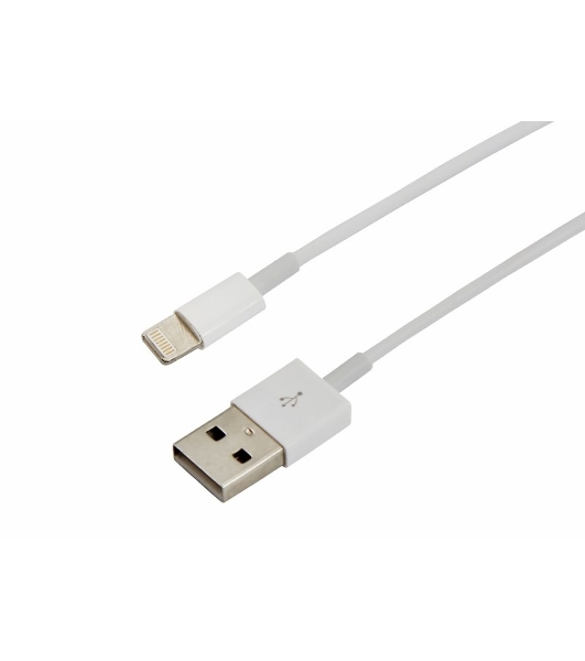 Кабель USB Rexant для iPhone 5/6/7 моделей шнур 1 м белый