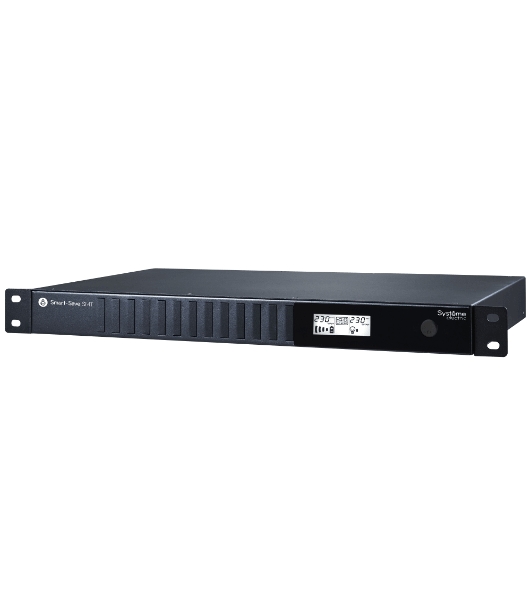 Источник бесперебойного питания Systeme Electriс Smart-Save SMT, 750VA/450W, RM 1U, Line-Interactive, LCD, Out: 230V 4xC13, SNMP Intelligent Slot, USB, RS-232