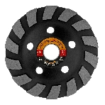 Чашка алмазная зачистная Sparta 125 мм, турбо-сегмент, фото5