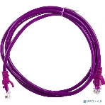 Патч-корд UTP Cablexpert PP12-1.5M/V cat.5e, 1.5 м, литой, многожильный, фиолетовый, фото3