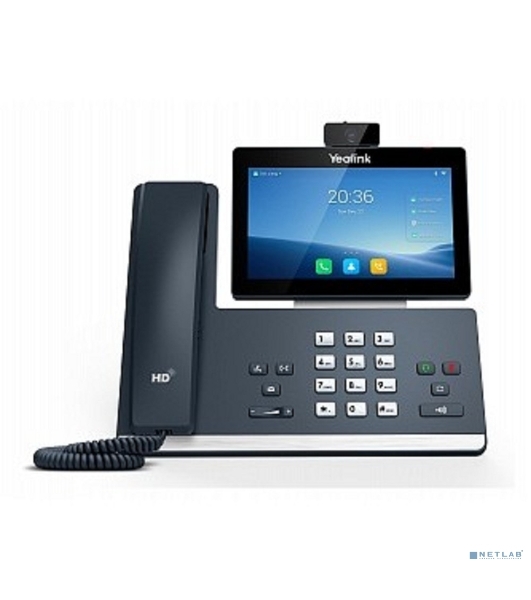 Телефон YEALINK SIP-T58W with camera, видеотерминал, Android, WiFi, Bluetooth, GigE, CAM50, без БП, шт