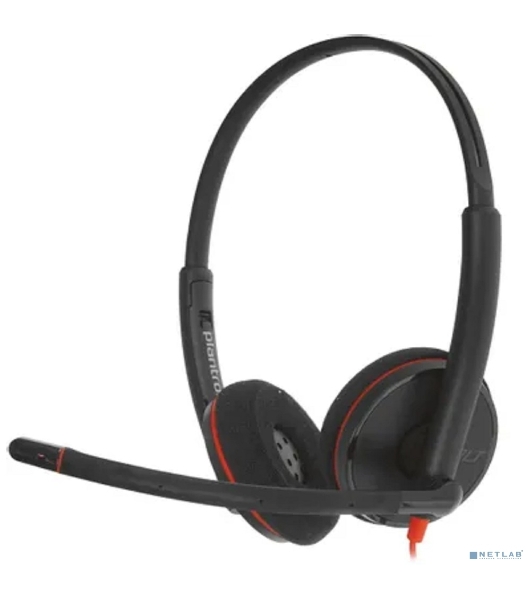 Гарнитура Plantronics Blackwire 3220 чёрный, проводная, USB