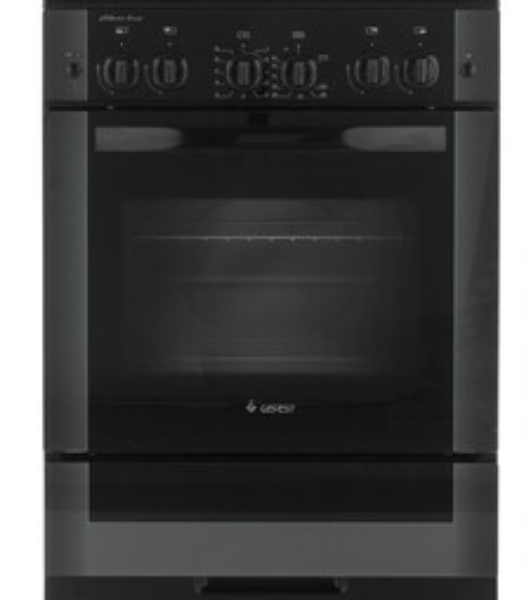 Плита газовая Gefest ПГ 6500-02 0115 черный, конфорок 4 шт, духовка 52 л, 60 см x 85 см x 60 см