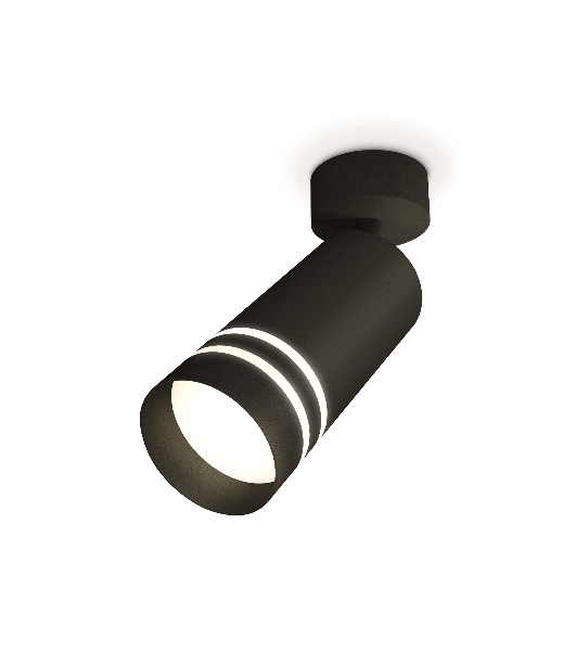Светильник Ambrella Light XM6323015 SBK/FR черный песок/белый матовый MR16 GU5.3 (A2210, C6323, N6236)
