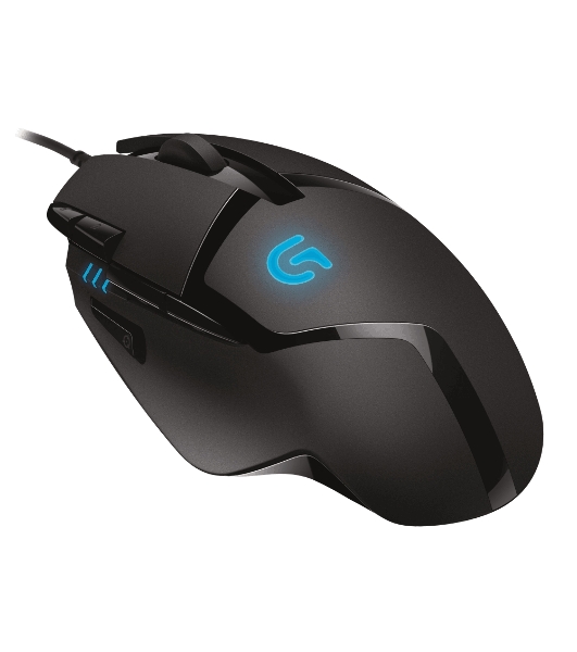Мышь проводная Logitech G402 Hyperion Fury, черный, 4000 dpi, USB, кнопки - 8