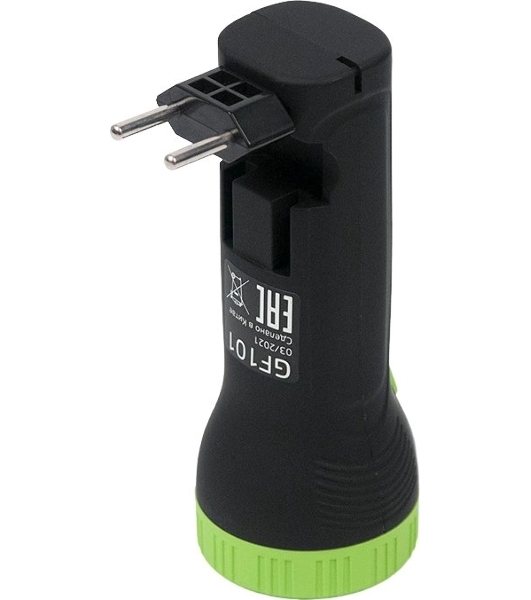 Фонарь ручной модель Gauss GFL101 1W 50lm lead acid 250mAh LED 1/10/120