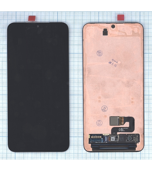 Дисплей для Samsung Galaxy S23 Plus SM-S916B в сборе с тачскрином черный orig