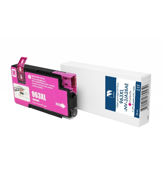 Картридж струйный NVPrint 963XL (NV-3JA28AE) Magenta для HP OfficeJetPro 9010/9020 (26 мл) совместимый