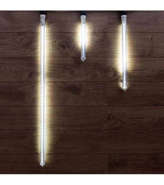 Сосулька светодиодная Neon-night 50 см, 230 В, e27, двухсторонняя, 48х2 диодов, цвет диодов белый