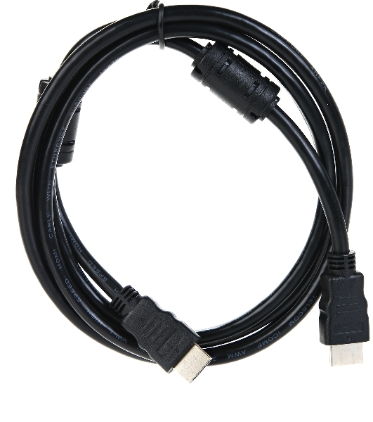 Кабель Telecom HDMI-19M --- HDMI-19M ver 2.0+3D/Ethernet,2 фильтра 2m TCG200F-2M