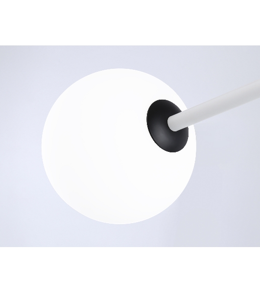 Светитльник Ambrella Light TR2505/4 WH/BK белый/черный G9/4 max 10W D970*700