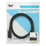 Кабель аудио-видео Buro 1.1v DisplayPort (m)/DVI-D (Dual Link) (m) 2м. Позолоченные контакты черный (BHP DPP DVI-2), фото4