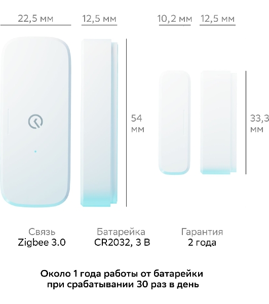Умный датчик открытия СБЕР/SBER (SBDV-00030) 