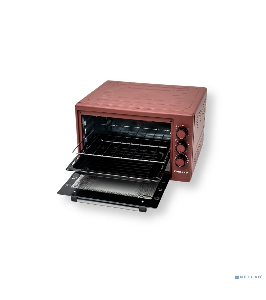 Мини-печь Kraft KF-MO 3800 R красный