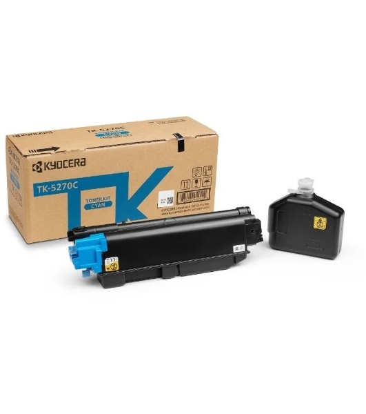 Картридж лазерный Kyocera TK-5270C (1T02TVCNL0) голубой для M6230cidn/M6630cidn/P6230cdn 6000 стр
