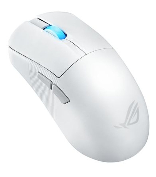 Мышь беспроводная ASUS ROG Harpe Ace Mini белый, 42000 dpi, радиоканал, Bluetooth, USB, кнопки - 5