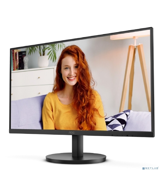 Монитор 27' AOC U27B3A IPS 3840x2160, 60 Гц, 4 мс, 16:9, 350 кд/м², 1xDP, 2xHDMI, 1000:1, черный
