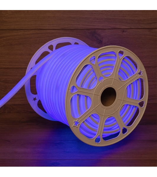 Гибкий неон Neon-night LED SMD, форма – D, 16х16 мм, синий, 120 LED/м, бухта 50 м