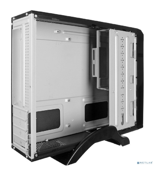 Компьютерный корпус Desktop ExeGate MI-207U-400W-8 (miniITX/mATX, БП M400 с вент. 8см, 1*USB+1*USB 3.0, аудио, черный)