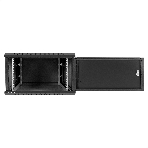 Шкаф телекоммуникационный 19' настенный 6U ExeGate EC-WM-6U.600.M.BLACK (19', 6U, 600x600x370 мм (ШхГхВ), передняя дверь металл, съемные боковые панели, пыле- и влагозащита IP23, черный RAL 9004), фото11