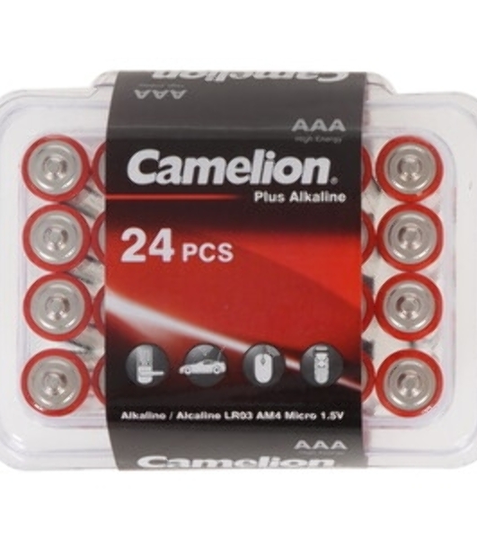 Батарейка Camelion LR03 Plus Alkaline PB-24 1.5В 7615