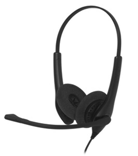 Проводные наушники Jabra BIZ 1500 черный, накладные, USB