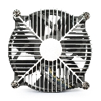 Кулер для процессора ExeGate EK-11508 серебристый/черный, 90 мм, алюминий, 2200 об/мин, 22 дБ, 3 pin, 75 Вт, 60 мм, фото3