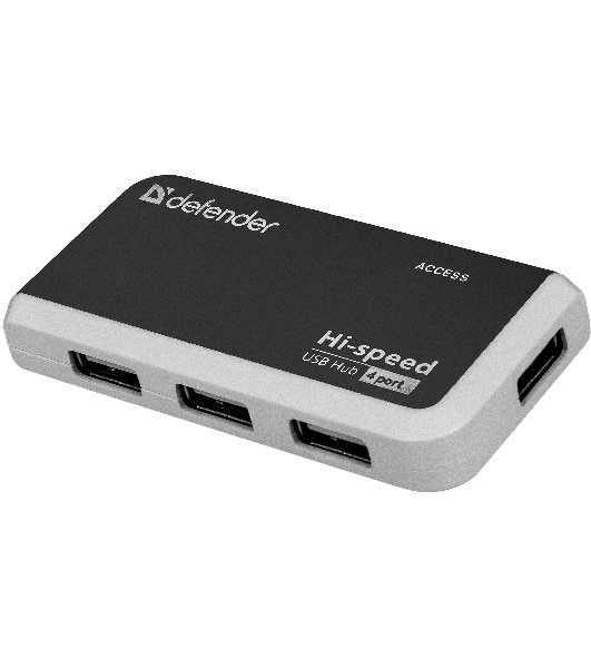 USB-разветвитель Defender QUADRO INFIX, USB 2.0 - 4 порта, USB