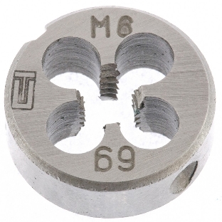 Плашка Сибртех М6 х 1,0 мм