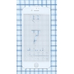 Защитное стекло 4D для Apple iPhone 7/8 белый, фото 1