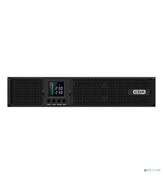 Источник бесперебойного питания CBR PLS-1KRT-8I-LCHERSC / 1000ВА / 900Вт / 8 x C13, HID-USB, RS232, EPO, SNMP slot
