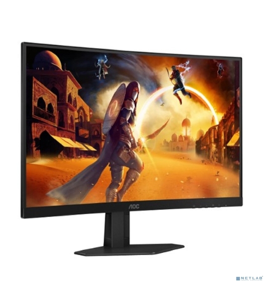 Монитор 27' AOC C27G4ZXU VA 1920x1080, 280 Гц, 1 мс, 16:9, 300 кд/м², 3000:1, 1500R, 2xHDMI, 1xDP, изогнутый 1500R, черный