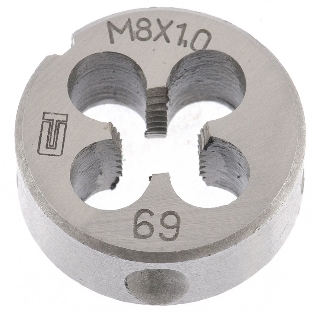Плашка Сибртех М8 х 1,0 мм