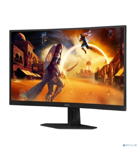 Монитор 27' AOC C27G4ZXU VA 1920x1080, 280 Гц, 1 мс, 16:9, 300 кд/м², 3000:1, 1500R, 2xHDMI, 1xDP, изогнутый 1500R, черный